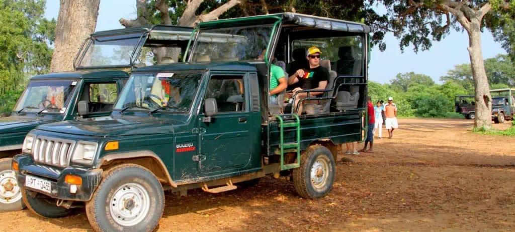 Safari Jeep at Yala National Park