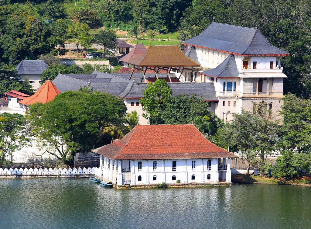 Temple Of The Sacred Tooth Relic In Kandy
