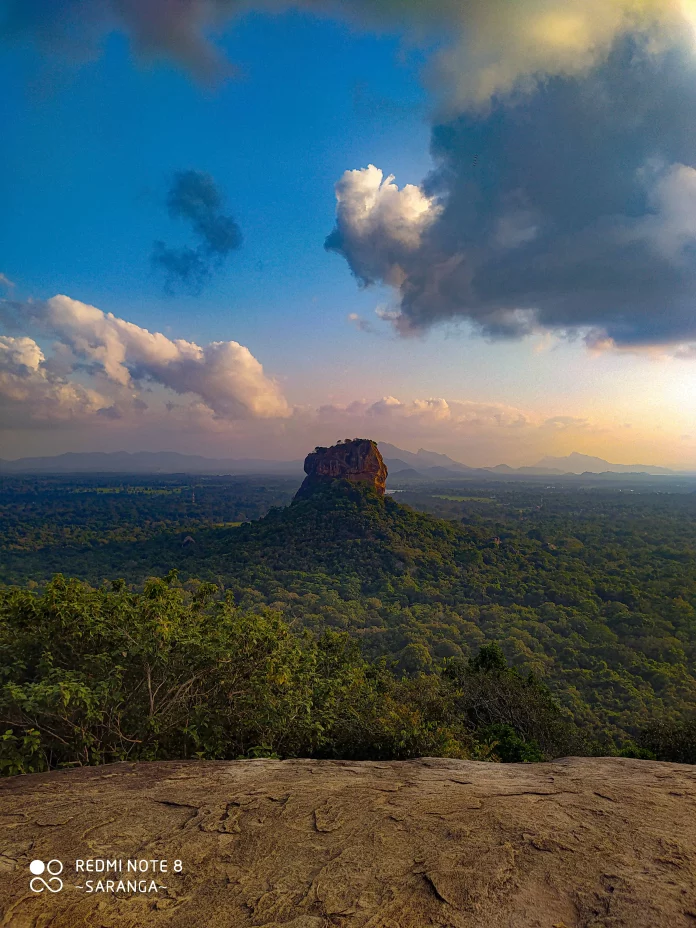 Sigiriya Rock In Sri Lanka