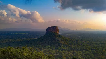 Sigiriya Rock In Sri Lanka