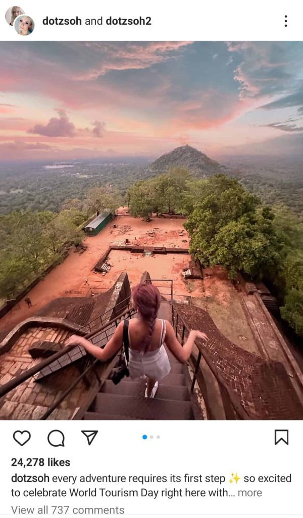 Sigiriya rock - Most Instagrammable places in Sri Lanka
